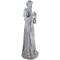 28" St. Francis with Bird Outdoor Garden Statue